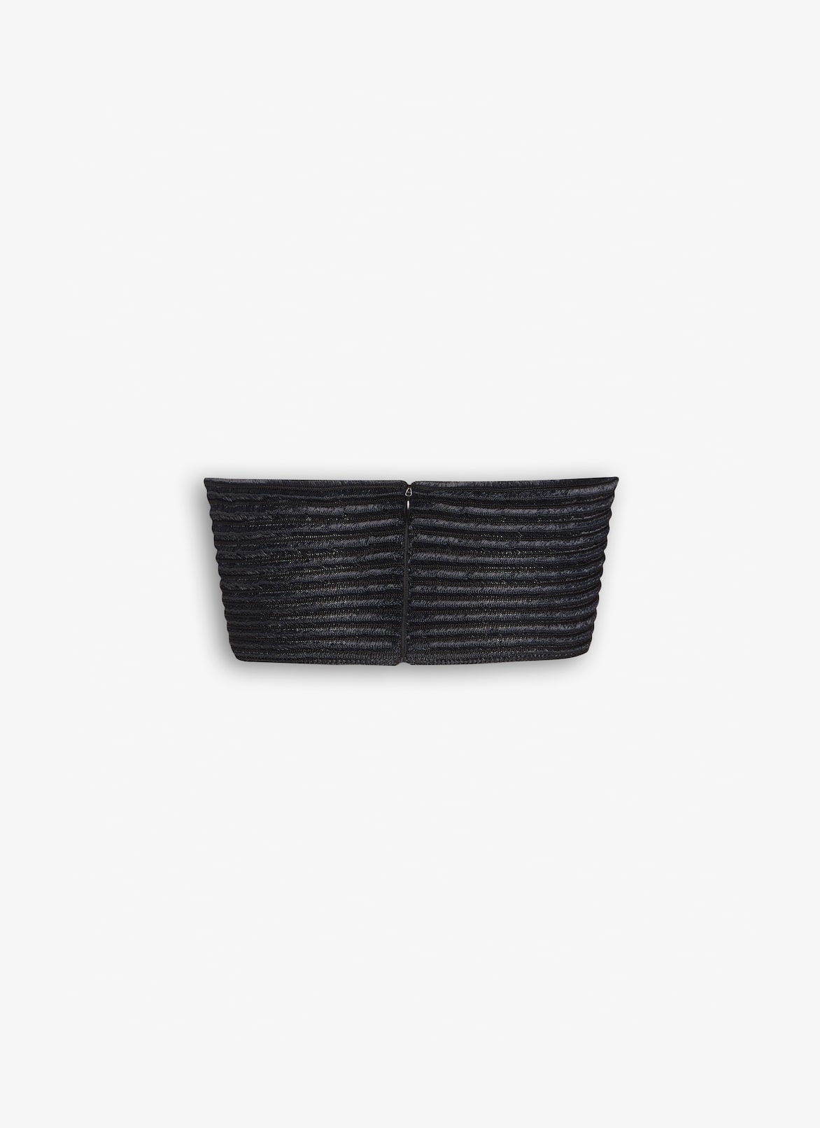 TOP KNITTED CORSET ALAÏA BLACK TOP KNITTED CORSET